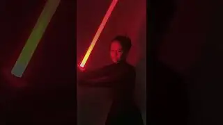 Ready to execute order 66😈🔴 #order66 #lightsaber #shorts