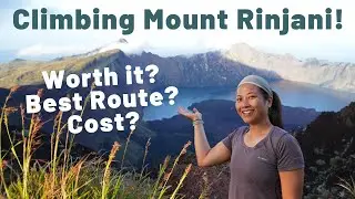 Hiking Mount Rinjani with a Guide | Bali to Lombok Indonesia (3 Days & 2 Nights)