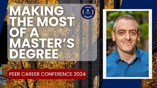 Career Champions 2024: Making the Most of a Master's Degree
