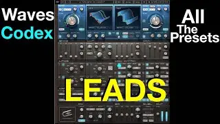 Exploring Waves CODEX: Leads - All the Presets | Demo - Test