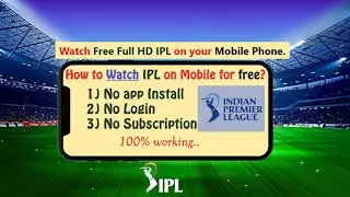 How to watch IPL 2021 live in Mobile free? || Watch Full HD IPL in phone || 100% Genuine 🏏