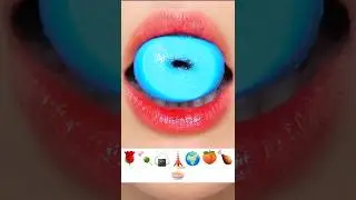 Asmr emojifood | @MoonASMR22 |sub💝 #shorts #youtube #ytshorts #food #asmreating #asmr #eating