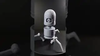 I used BLENDER to built a robot 😯..
