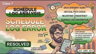 Schedule Log Error Analysis | Data Integrity Audit, Critical Path & Schedule Log Verification