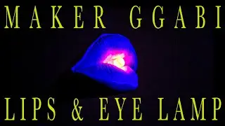 How to sculpt Lips & Eye DIY Lamp / 입술 & 눈 조명 만들기