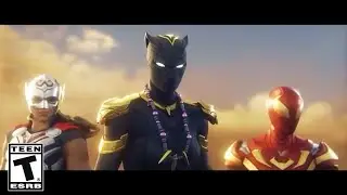 Hope & Avengers vs Doctor Doom & His Henchmen - Final Battle Scene | Fortnite Animation Game CLIP 4K
