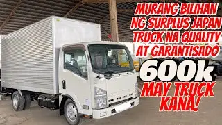 MAGKANO NA ANG SURPLUS JAPAN TRUCK NGAYON? ISUZU ELF NRR 4JJ1 ALLUMINUM CLOSE VAN VAN.