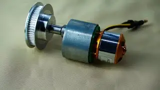 DC brushless motor gearbox DIY