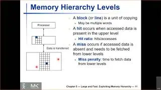 Lecture 28 - Memory and Cache
