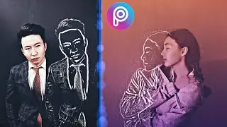 КОНТУР АРТ -Қазақша Picsart. Урок фотошоп Picsart. Picsart tutorial editor