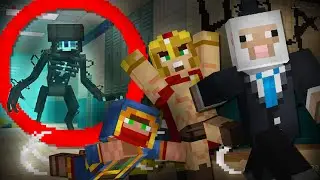 Trapped in the Backrooms! Minecraft Horror Adventure with Friends
