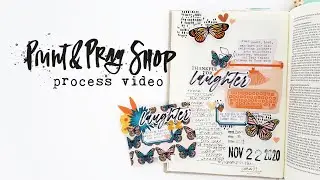 Print & Pray Bible Journaling | Gratitude Documented Day 22