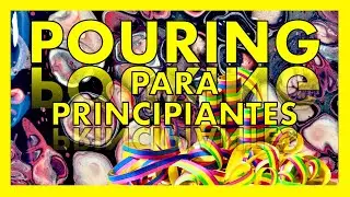 🖼 POURING PARA PRINCIPIANTES (Tutorial de Fluid Painting)