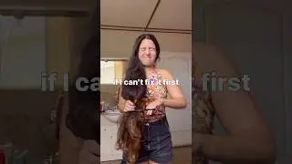 Trying to save my long hair pt.1 