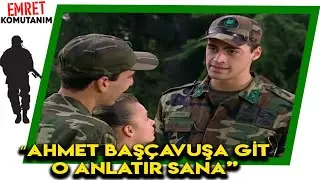 LEVENT ÜSTEGMEN, KIZMA GÖREVİNİ AHMET BAŞÇAVUŞA BIRAKIYOR! | Emret Komutanım