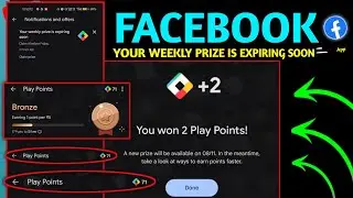Your weekly prize is expiring soon facebook | Your weekly prize is expiring soon play store