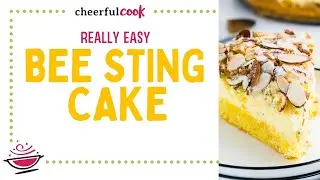 The Easiest Bee Sting Cake
