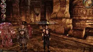 Dragon Age Origins. Диалог Морриган и Шейлы на Перекрестке Каридина