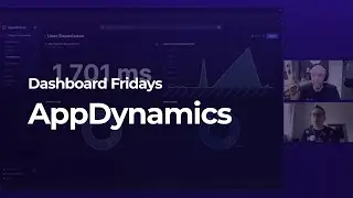 Dashboard Stories: AppDynamics service health and performance insights