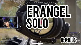 16 KILLS IN ERANGEL - kiddnoli PUBG FPP SOLO gameplay (XBSX)