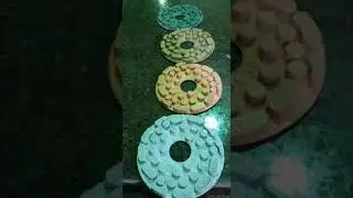 Полировка гранита.Работа алмазного инструмента БЛИСТЕР!