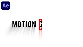 Minimal Shape Text Animation in After Effects - After Effects Tutorial #2