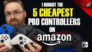 I Bought the 5 Cheapest Pro Controllers on Amazon for Switch & PC!
