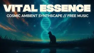 ✨ Vital Essence | Cosmic Ambient Synthscape 🌌 // No Copyright Music