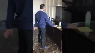 Короткие видео об экологической уборке в супер современной квартире.