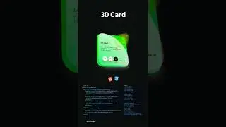 3D Card design 