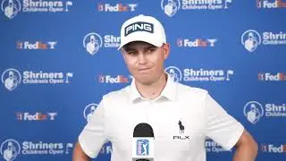 Trevor Werbylo Friday Flash Interview 2023 Shriners Children's Open