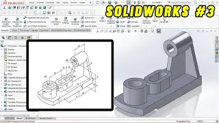 SOLIDWORKS ÖRNEK ÇİZİM     UYGULAMA - 3