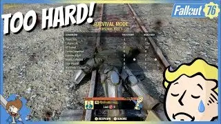 Fallout 76 Survival Mode Is Too Hard For Gaming Journalists