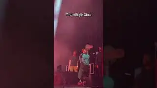 Burnboy's mum vibes to her son's Live performance #burnaboy #afrobeat #liveperformance #davido