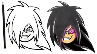 HOW TO DRAW MADARA FROM NARUTO