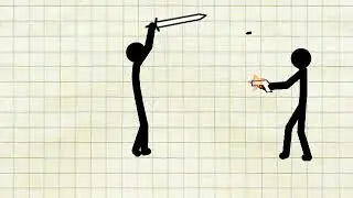 Бой двух стикманов
