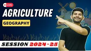 Agriculture  | Live Poll Session PYQs and MIQs | Geography Class 10 2024-25