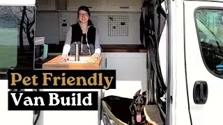 Pet Friendly Van Tour | DIY 136