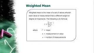 Business Math   Measure of Central Tendency SY2122