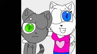 Talking Tom would and brio brutal union to tom ( Angela Tom 💞😺 - talking tom #shorts