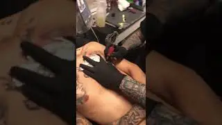 Ernesto’s Tattoo # 1 - outlining