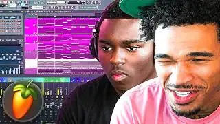 Slayr Makes A Beat Live On Plaqueboymax's Stream!