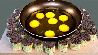 ЯЙЦА vs 10.000 СПИЧЕК / EXPERIMENT