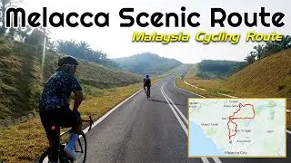 80km Scenic Route in Melacca - Malaysia Cycling Route