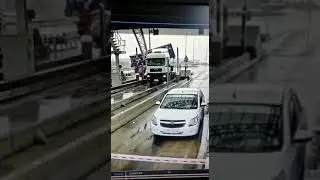 жесткая авария с фурой MAN