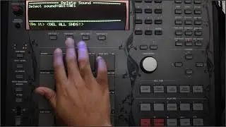 101.  MPC3000 Video Manual Delete All Sounds From Memory