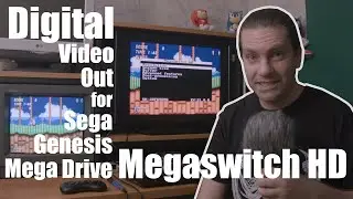 Digital video out for Sega Genesis/MD Release. Megaswitch HD