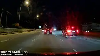 Real Footage DDPAI Mola N3 Pro at Night