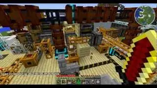 High Speed HV Solar Factory (Minecraft Tekkit Classic)