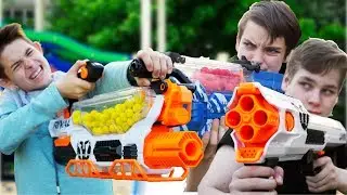 Nerf WAR // REVENGE NERF rival PROMETHEUS // RIVAL Prometheus and HEDES